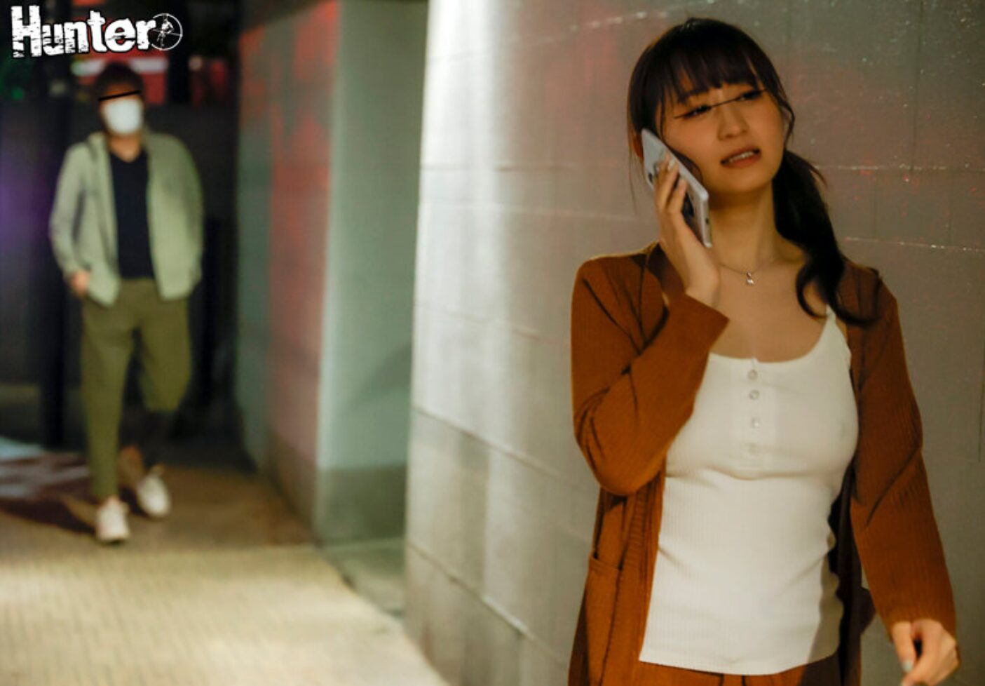 【私服引き裂き】ニットのパンツの股を力任せに引き裂きSEX