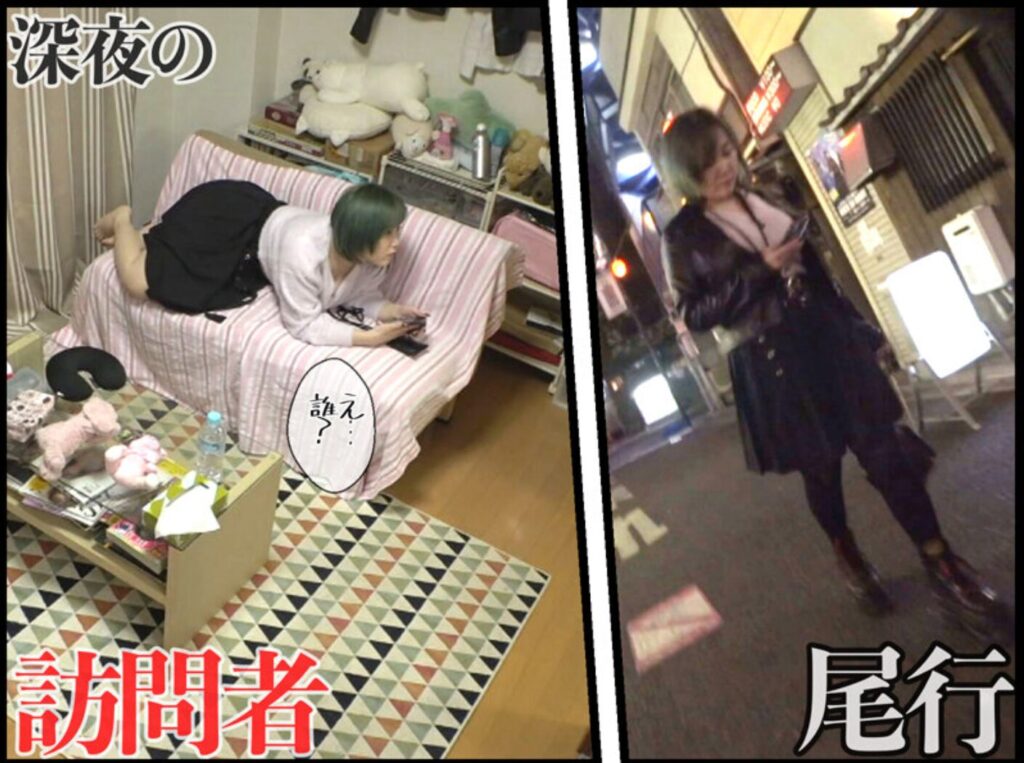ピンクのふわふわニットを引き裂き＆切り裂きSEX